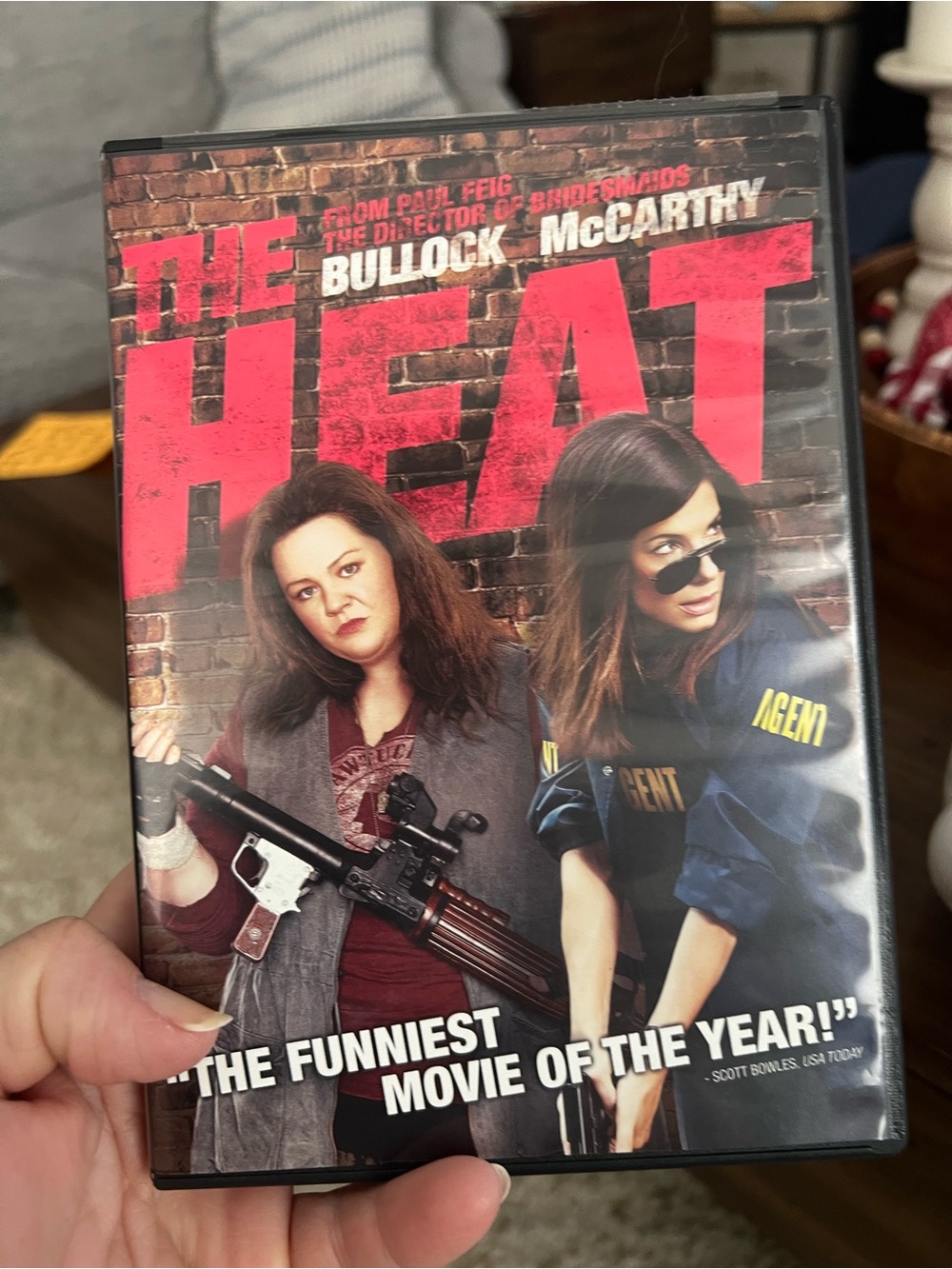 The Heat DVD - Red & Black Cover